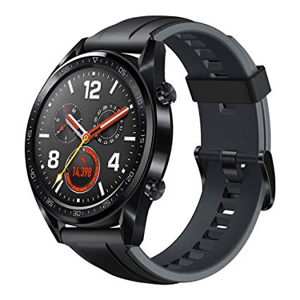 HUAWEI WATCH GT FTN-B19 BLACK STAINLESS STEEL 46 MM – Gadgets House